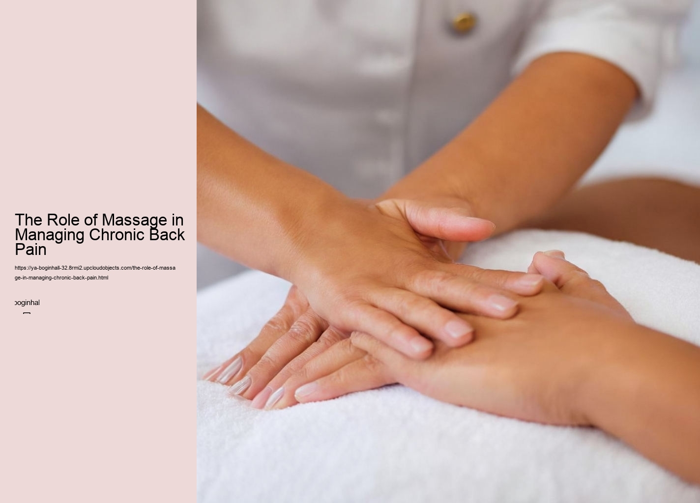 The Role of Massage in Managing Chronic Back Pain